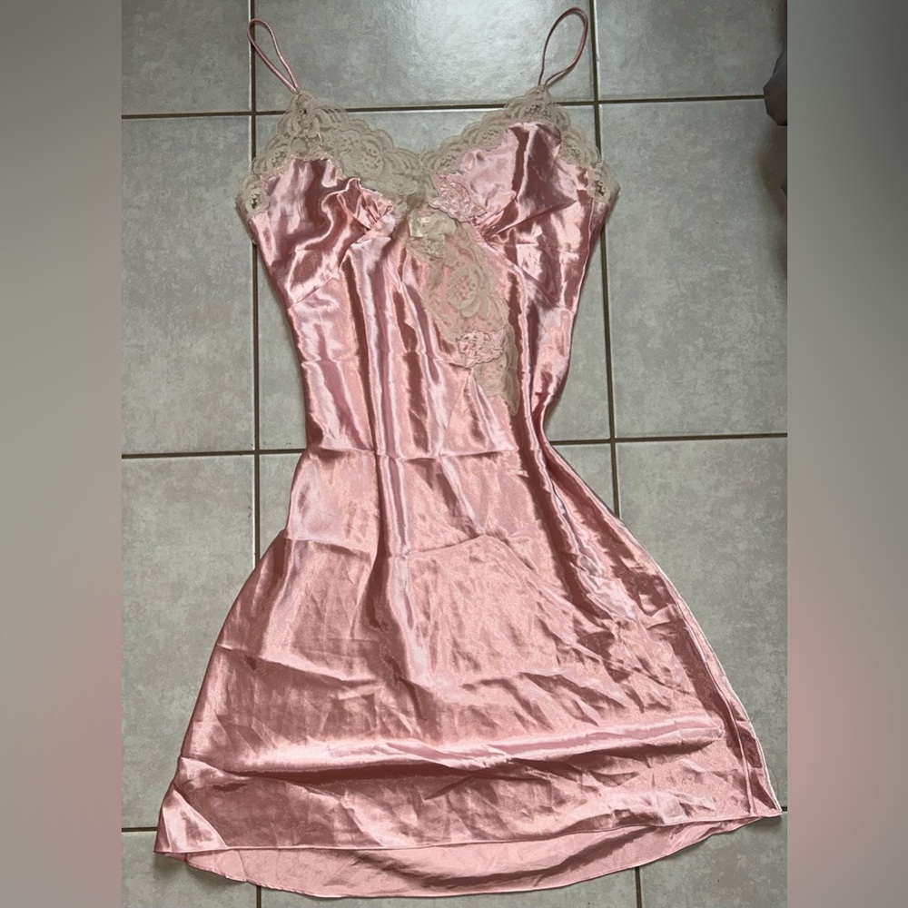 Victoria's Secret Y2K Vintage Lace Slip Dress Fairy Dainty Babydoll Feminine